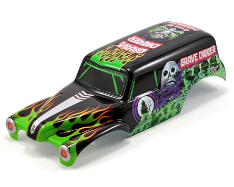 traxxas grave digger body